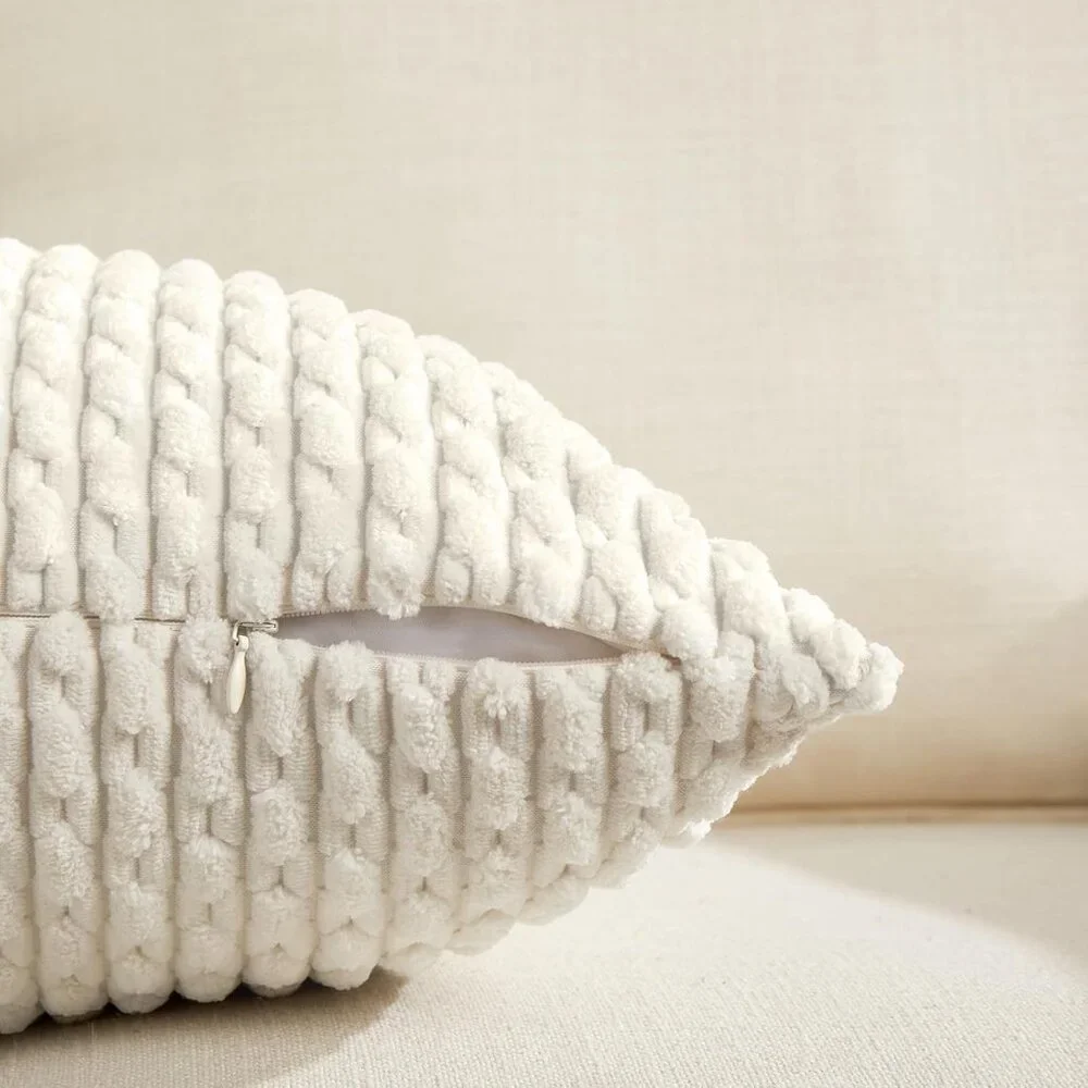 Decorative Pillow Covers 2 pack 20x12